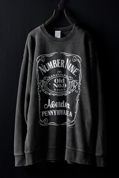 2023 A/W NUMBER (N)INE POWDER BREACH CLASSIC LOGO SWEATSHIRT 3