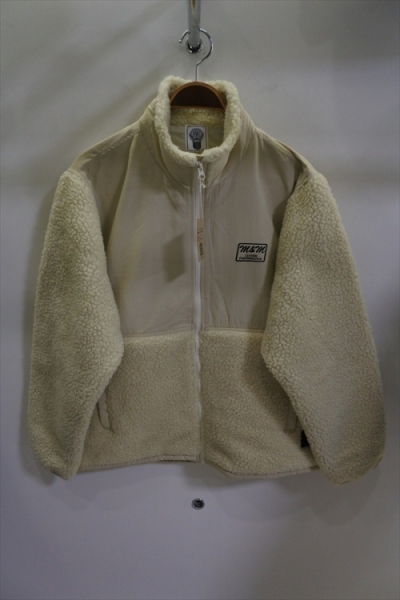 2022 A/W M&M SHEEPBORE FLEECE STAND JACKET 005A