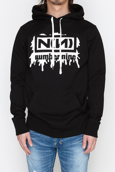 2018 A/W NUMBER (N)INE N(N) PAINT__REGULAR HOODY SWEATSHIRT