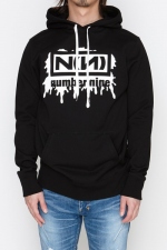 2018 A/W NUMBER (N)INE N(N) PAINT__REGULAR HOODY SWEATSHIRT
