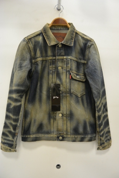 2015 A/W MARBLES 1ST TYPE VINTAGE DENIM JACKET INDIGO