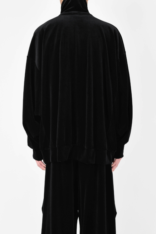 2024 A/W LAD MUSICIAN VELOUR TRACK JACKET「Lotus | ロータス」