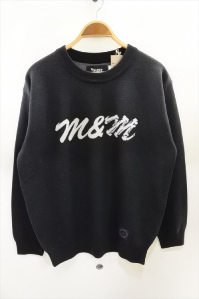 2021 A/W M&M SWEATER M&M MASSES BONE LOGO