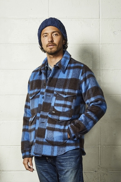 2020 A/W TMT PLAID FUR WORK SHIRTS-TYPE JACKET