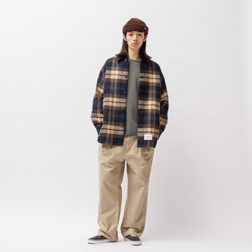 2025 A/W WTAPS WCPO / JACKET / WOPL. MELTON. TEXTILE「Lotus