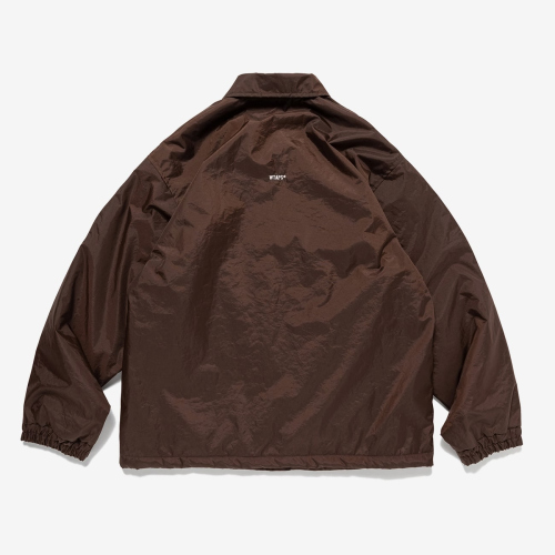 【新品】wtaps 24AW MC JACKET ブラウン サイズM WTAPS 新品 ダブルタップス 24AW MC JACKET NYLON OXFORD