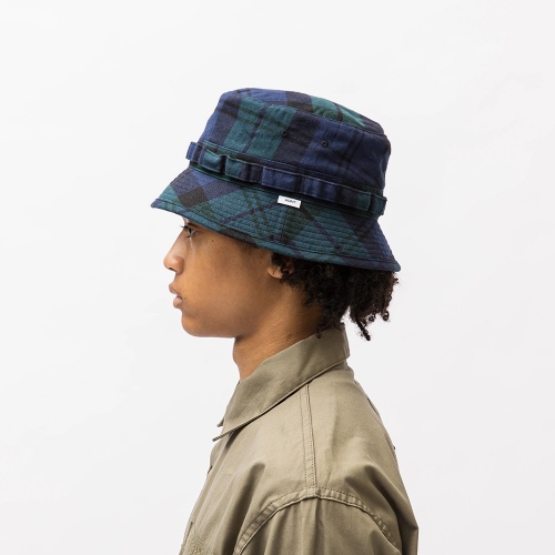 2022 A/W WTAPS JUNGLE 01 / HAT / COTTON. FLANNEL. TEXTILE. CRST 