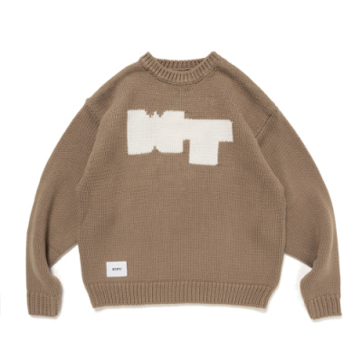 2025 A/W WTAPS CREW NECK CRE / SWEATER / POLY
